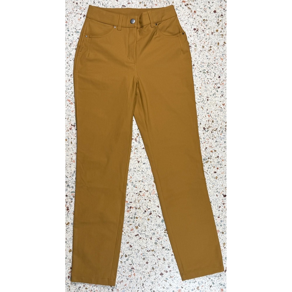 Lululemon Women's City Sleek 5 Pocket Tan Pants Size 2